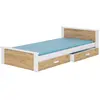 ADRK Furniture, Lit pour enfant, Lit ALDEX 200x90 (90 x 200 cm)