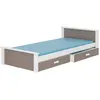 ADRK Furniture, Lit pour enfant, Lit ALDEX 200x90