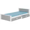 ADRK Furniture, Lit pour enfant, Lit avec matelas ALDEX 200x90 (90 x 2...
