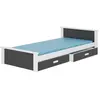 ADRK Furniture, Lit pour enfant, Lit avec matelas ALDEX 200x90 (90 x 2...