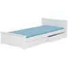 ADRK Furniture, Lit pour enfant, Lit ALDEX 200x90 (200cm x 90cm)