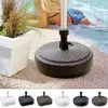PROSPERPLAST pied de parasol polyéthylène rond tressé Ø 39 x 13 cm bla...