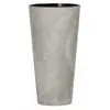 Prosperplast Pot de fleurs 27L avec insert Tubus Slim Beton DTUS300B-422U motif imitant le béton