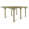 Altanka - Carport, abri de voiture 3,04x5,12 m - 15,56 m2