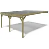 Carport, abri de voiture 5,80x5,06 m - 29 m2 - couverture pvc