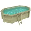 Piscine Nemo 5.79 X 3.49 - H.1.45 M, Sable, Fixations À Sceller