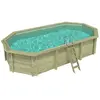 Piscine Nemo 7.3 X 3.97 - H.1.45 M, Sable, Fixations À Sceller