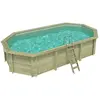 Piscine Nemo 7.3 X 3.97 - H.1.45 M, Sable, Fixations À Visser