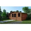 Altanka - Abri de jardin en bois - 34,80m2 - 5,90x5,90m - Traité - Ep....