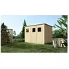 Abri de jardin en bois 4,86 m2 - 2,70x1,80 m - couleur: naturel DOM421