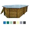 Bâche d'hiver 7.46 x 4.13 m pour piscine BAS7305 - PLAN305Z