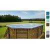 Bâche d'hiver 8.66 x 4.51 m pour piscine BAS7309 - PLAN309Z