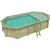 ALTANKA Piscine Nemo 7.3 X 3.97   H.1.45 M Avec Plage, Sable, Fixation...