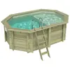 Piscine Nemo 4.3 X 3   H.1.31 M Avec Plage, Sable, Fixations À Visser
