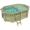 Piscine Nemo 4.3 X 3   H.1.31 M Avec Plage, Sable, Fixations À Sceller