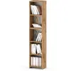 Bibliothèque de bureau chêne Wotan 40 CM jouets classeurs loft en bois
