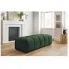 Pouf MONT-BLANC tissu Vert   BOBOCHIC TU