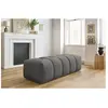 Accueil Séjour Pouf Bobochic Pouf mont-blanc tissu Gris foncé