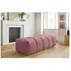 Accueil Séjour Pouf Bobochic Pouf mont-blanc velours Rose