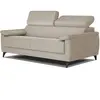 Courtois Laville Canapé droit 3 places XXL tissu beige