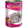 10 x 415 g Super Benek Chunks sans céréales en sauce, au veau, nourrit...