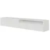 Meuble TV suspendu VELDIO 175 cm blanc avec niche - SELSEY