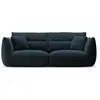 CXL BY CHRISTIAN LACROIX Canapé modulable "Maurie" 3 places en chenille bleu marine TU