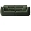 CXL BY CHRISTIAN LACROIX Canapé modulable "Maurie" 3 places en chenille vert mousse TU