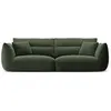 CXL BY CHRISTIAN LACROIX Canapé modulable "Maurie" 4 places en chenille vert mousse TU