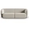 CXL by Christian Lacroix Canapé modulable 2 places en velours beige