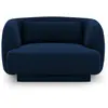 Fauteuil tulum en velours bleu roi COS_ARM_51_F1_TULUM2