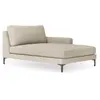 Mazzini Sofas - Chaise Longue Droite Venus beige - 160x104x90 cm OS