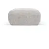 Maison Héritage - Pouf Theo 1 Place gris clair - 75x75x36 cm OS