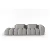 CXL by Christian Lacroix Canapé modulable gauche 3 places en tissu structurel beige foncé