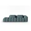 CXL by Christian Lacroix Canapé modulable gauche 3 places en tissu structurel bleu clair