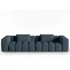CXL by Christian Lacroix Canapé modulable 5 places en tissu structurel bleu foncé