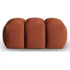 CXL by Christian Lacroix Pouf en tissu structurel corail