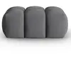 CXL by Christian Lacroix Pouf en tissu structurel gris