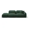 CXL by Christian Lacroix Canapé modulable gauche 3 places en velours vert