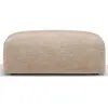 Maison Héritage - Pouf Clau beige - 100x80x36 cm T.U