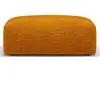Maison Héritage - Pouf Clau jaune - 100x80x36 cm OS
