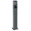 Luminaire de Jardin 10W E27 Étanche IP44 800mm Graphite