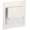 KANLUX Applique led escalier Carré 0,8W DC12V Acier inoxydable sabik - Blanc du Jour 6500K
