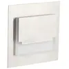 Kanlux - Applique led escalier Carré 0,8W DC12V Acier inoxydable sabik...