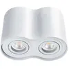 Kanlux - Plafonnier en Saillie bord Double GU10 Orientable - Blanc