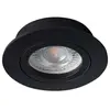Kanlux - Support de spot encastrable perçage 70mm rond Noir
