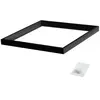 Kanlux - Cadre de Fixation Carré Saillie pour Dalle led 600x600mm Noir