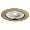 Kanlux - Support Spot Encastrable Rond argus Laiton Mat