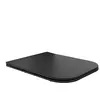 Mexen - Madox abattant slim à fermeture douce, duroplast, noir mat - 3...
