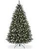 Sapin de Noël en PVC de qualité supérieure Novatom Épicéa couvert de neige avec branches en PE, 250cm